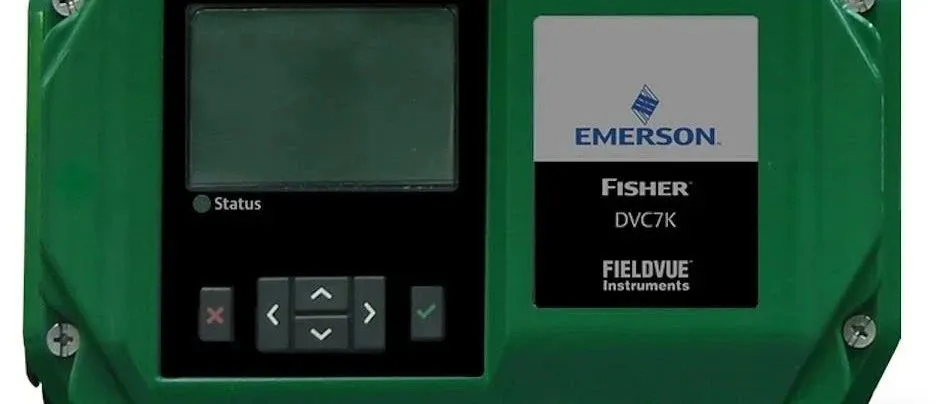FisherFieldvueDVC7K数字阀门定位器在远程设备上提供建议