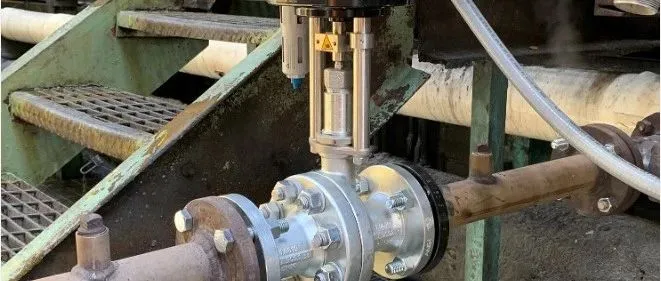 特殊工况应用滑板阀在高纯度钒化合物生产工况的应用