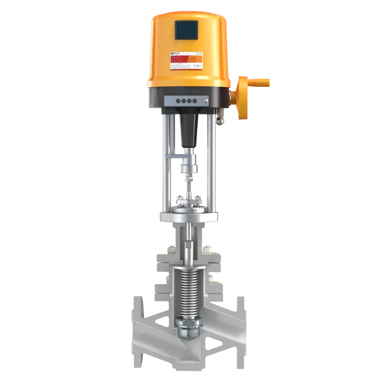 米勒电动衬氟调节阀