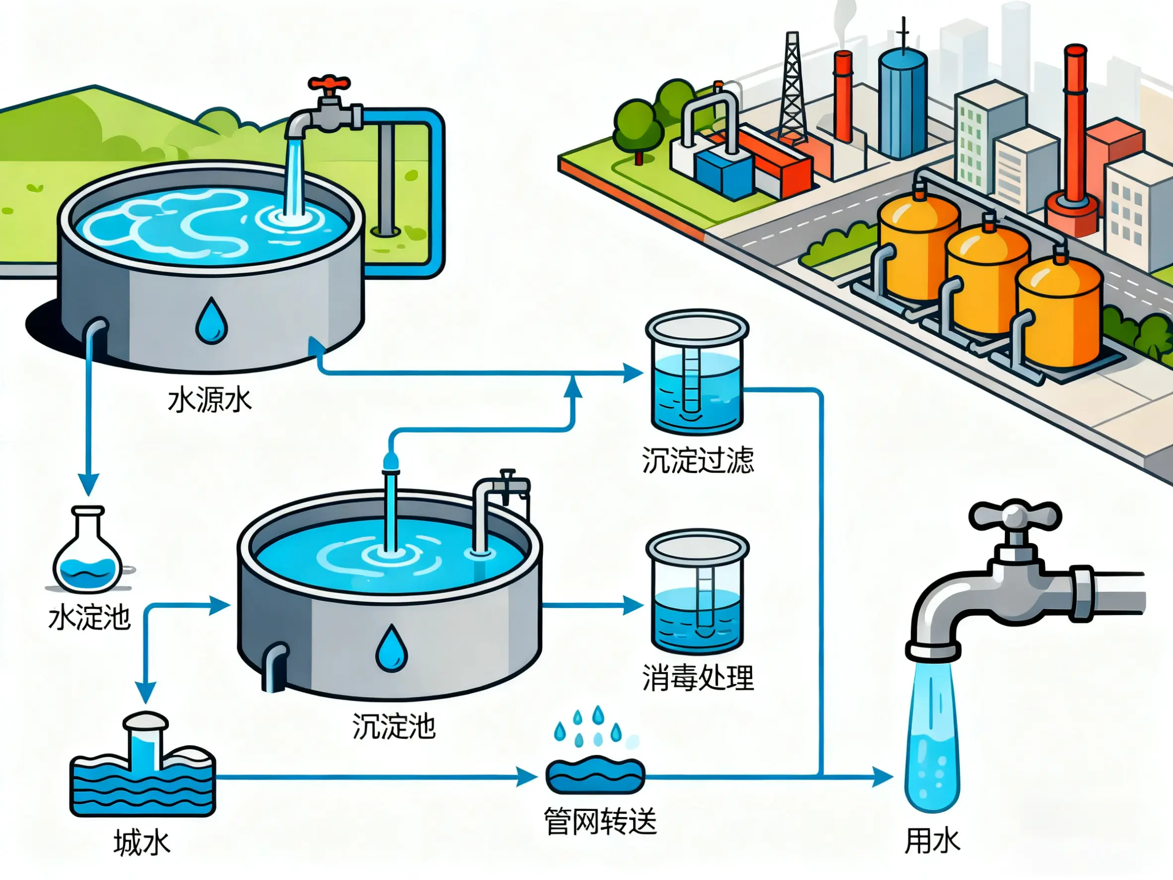 缓闭式止回阀在水泵出口处的安装应用，有效消除破坏性水锤