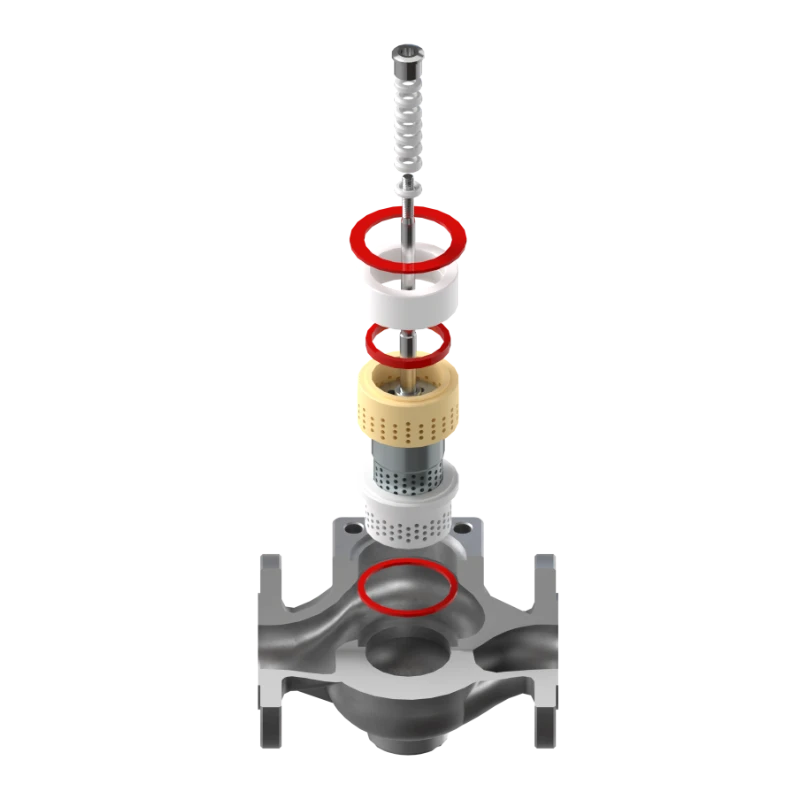 米勒电动调节阀:多级降压,零气蚀,静音高效护航工业安全
