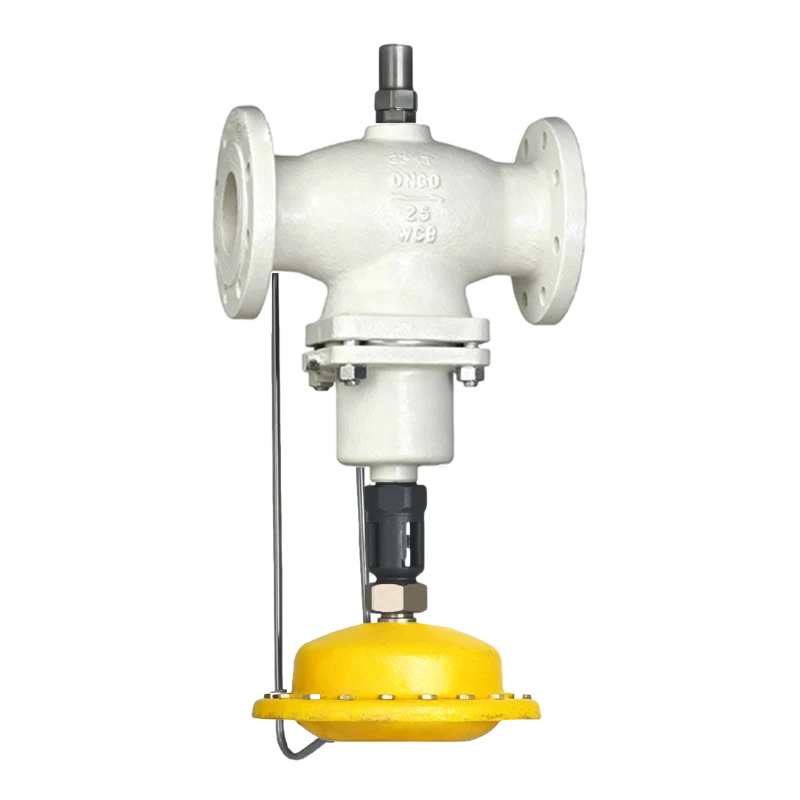 美国米勒进口自力式流量控制阀，无需外部能源，自动感知并调节至预设流量值，有效克服管网压力波动。