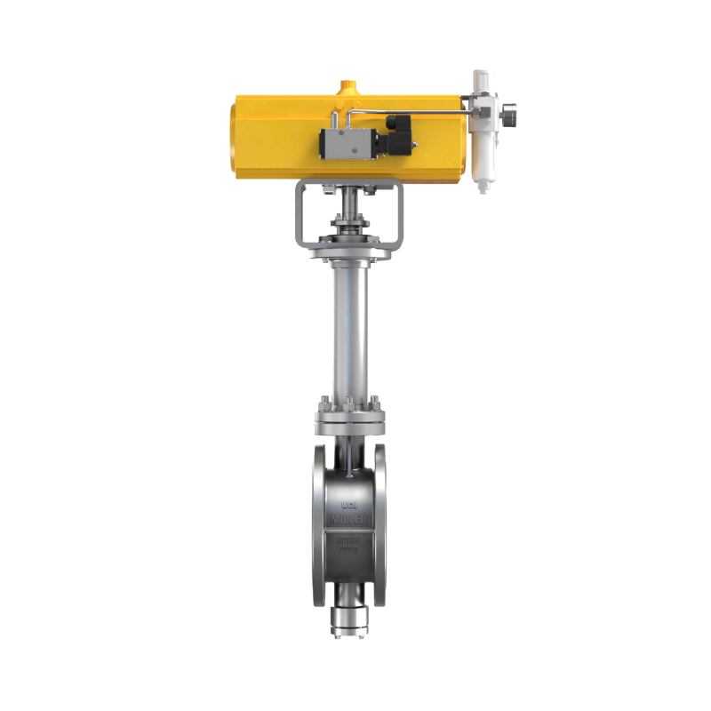 -196℃深冷专用气动蝶阀:极低温防泄漏,助力液化介质精准控流