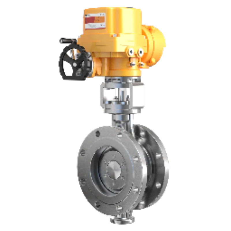 进口电动双偏心高性能蝶阀
