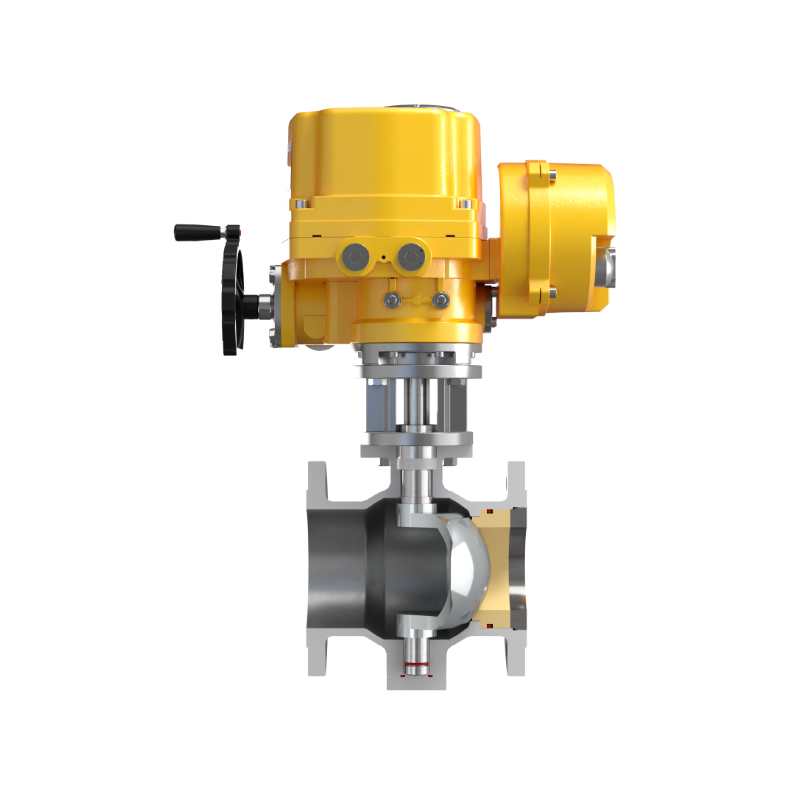 米勒电动偏心半球阀:无摩擦启闭,双向硬密封,终结泄漏与高扭矩难题