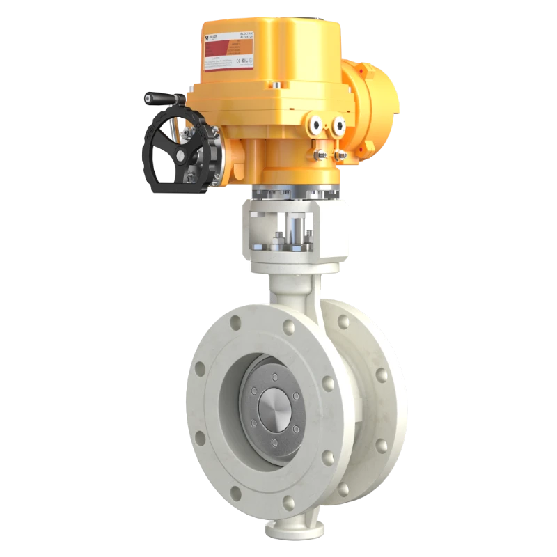 进口电动双偏心高性能蝶阀