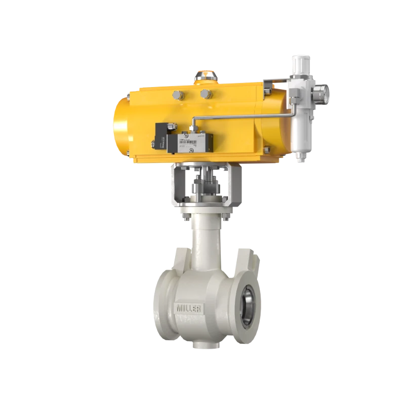 美国米勒气动偏心旋转阀-零泄漏耐用设计 消除摩擦延长寿命