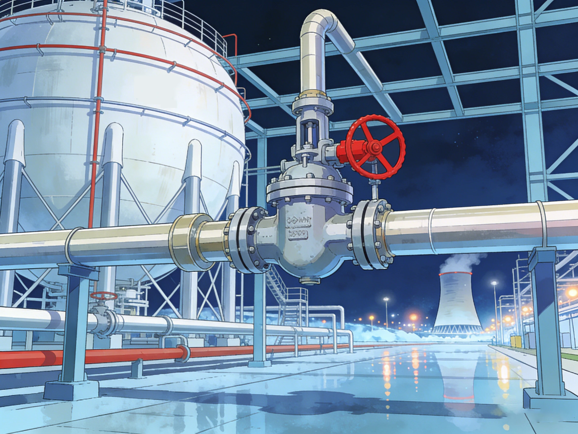 进口调节阀在深冷空分装置中的流量控制应用