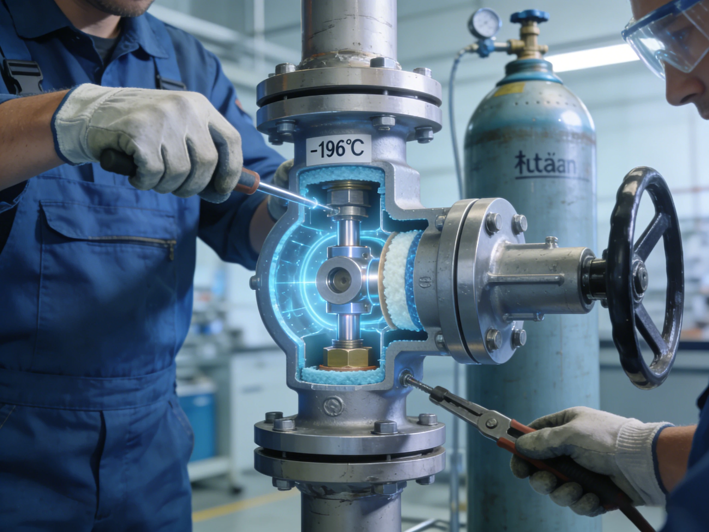 液氧管线专用阀门 空分装置液氧安全控制阀