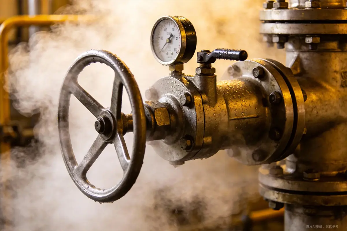 高温蒸汽阀门典型冲蚀磨损特写