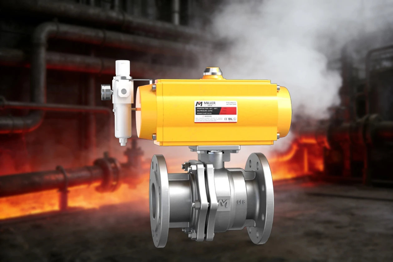 气动球阀在高温工况中的选型指南