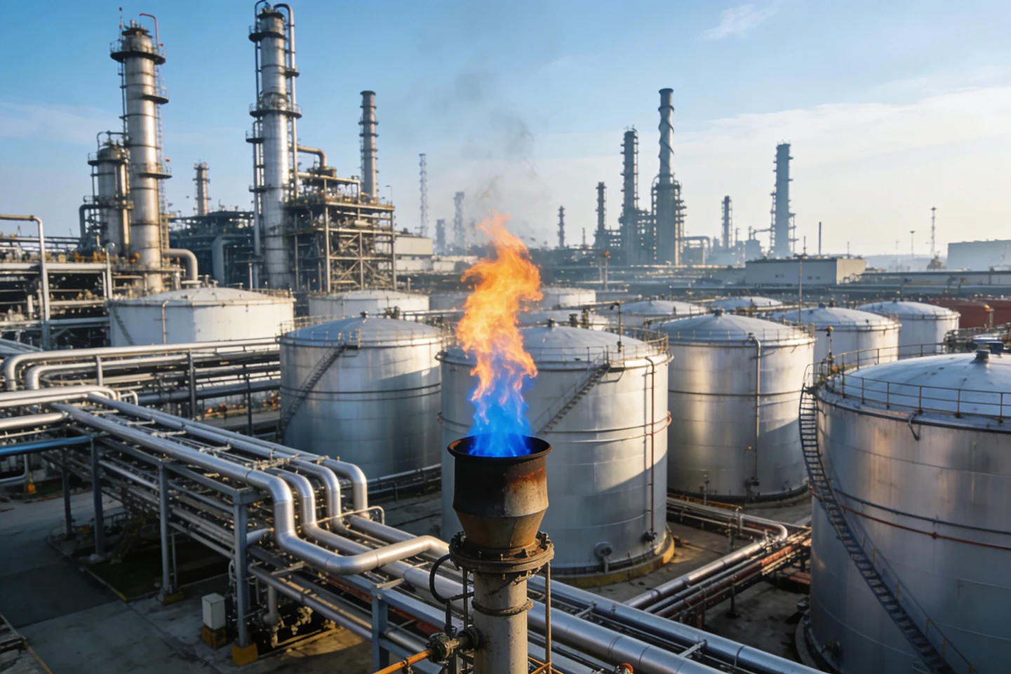 调节阀在石油化工装置的应用场景