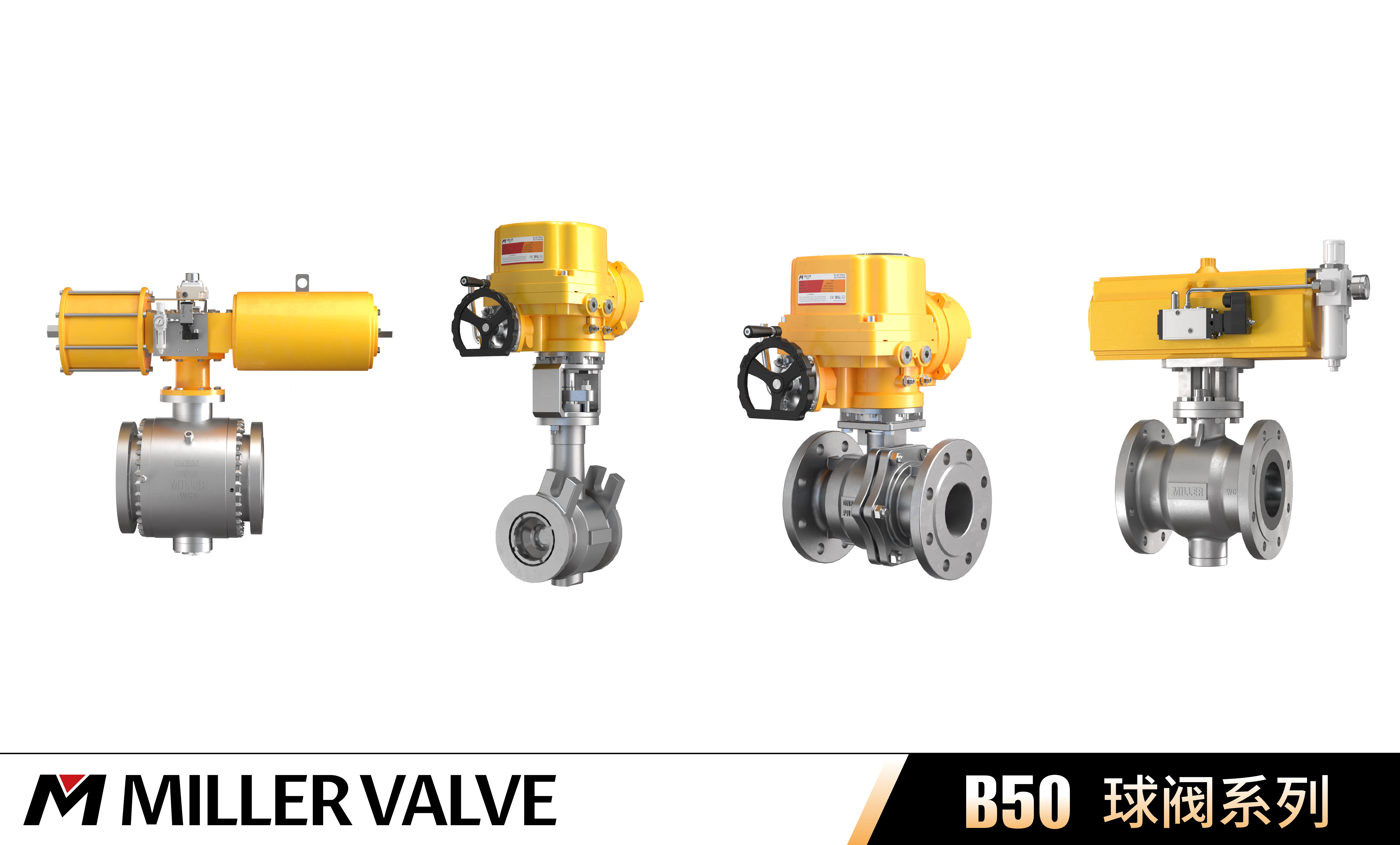 米勒进口阀门 —— 球阀系列