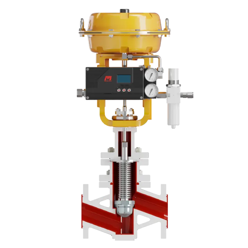 气动衬氟调节阀