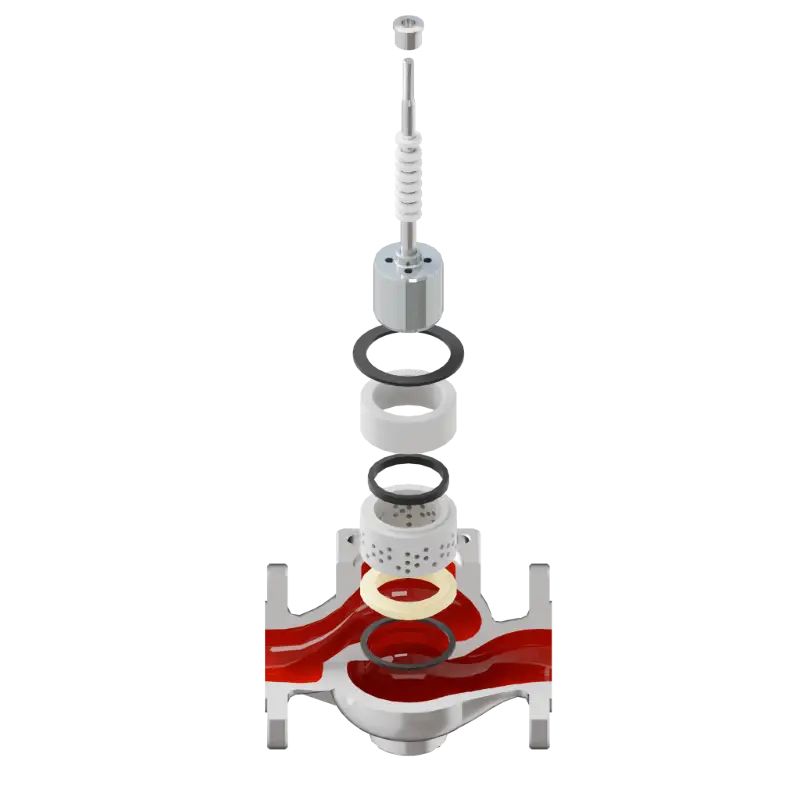 美国米勒低噪音调节阀