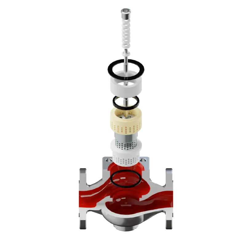 米勒电动调节阀：多级降压，零气蚀，静音高效护航工业安全