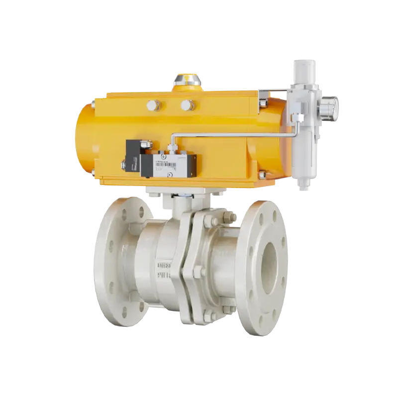 米勒气动浮动球阀