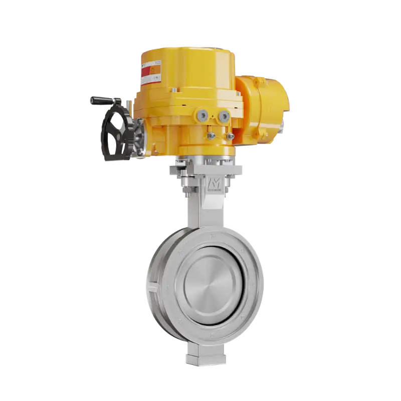 进口电动双偏心高性能蝶阀