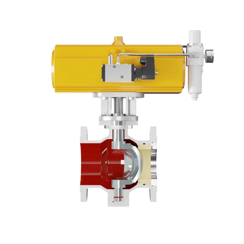 告别磨损泄漏！耐磨偏心半球阀，为渣浆工况而生