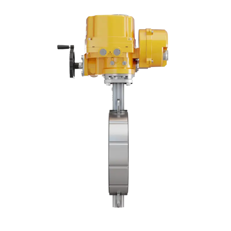 进口智能电动蝶阀，流量控制快准稳，提升系统效率