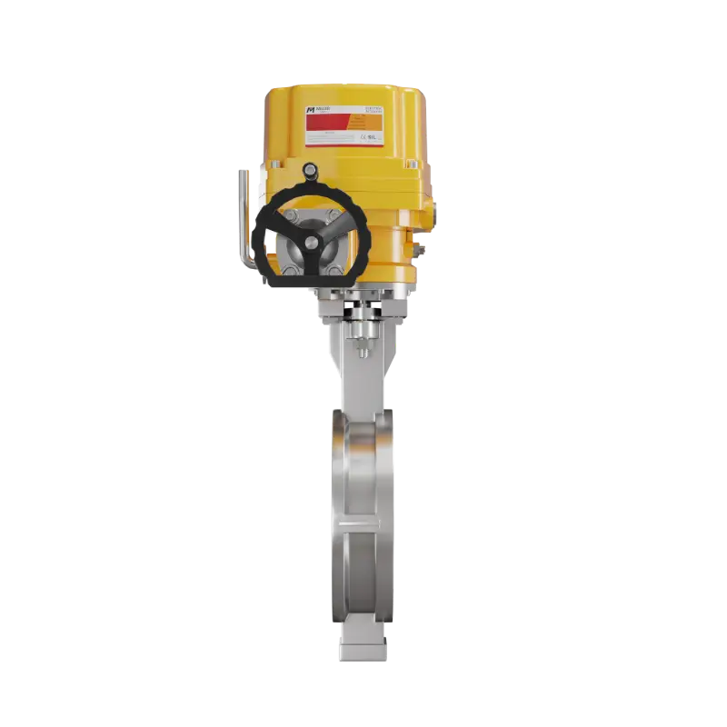 零摩擦电动双偏心蝶阀 - 终结泄漏烦恼，保障工业安全运行