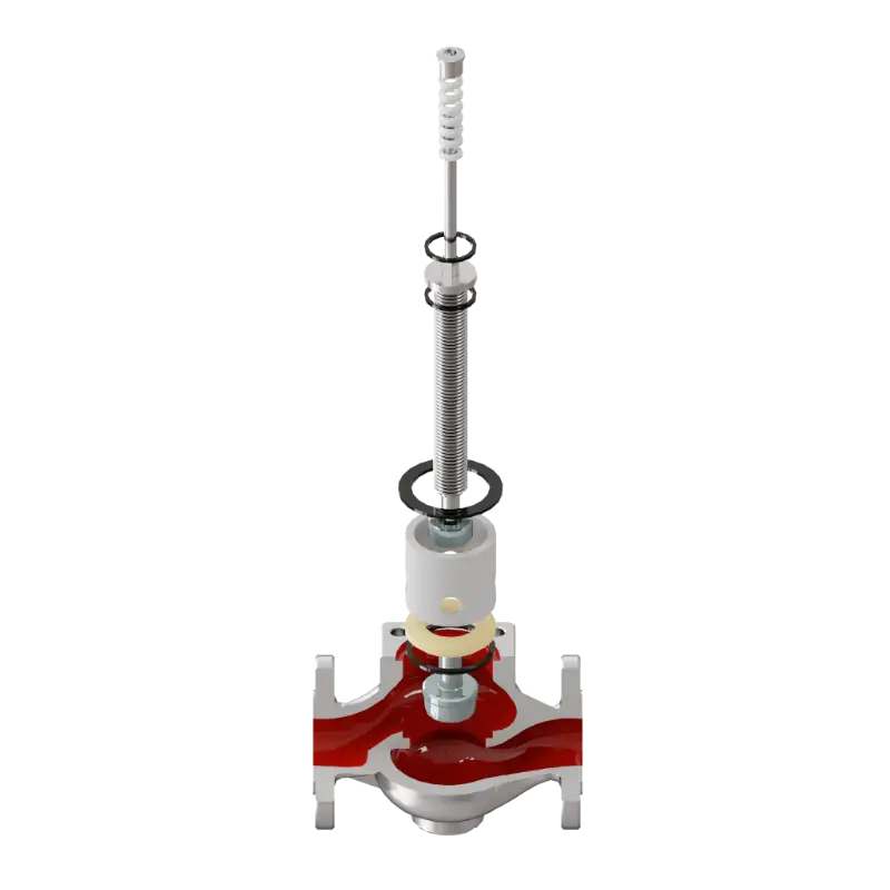 高精度单座调节阀