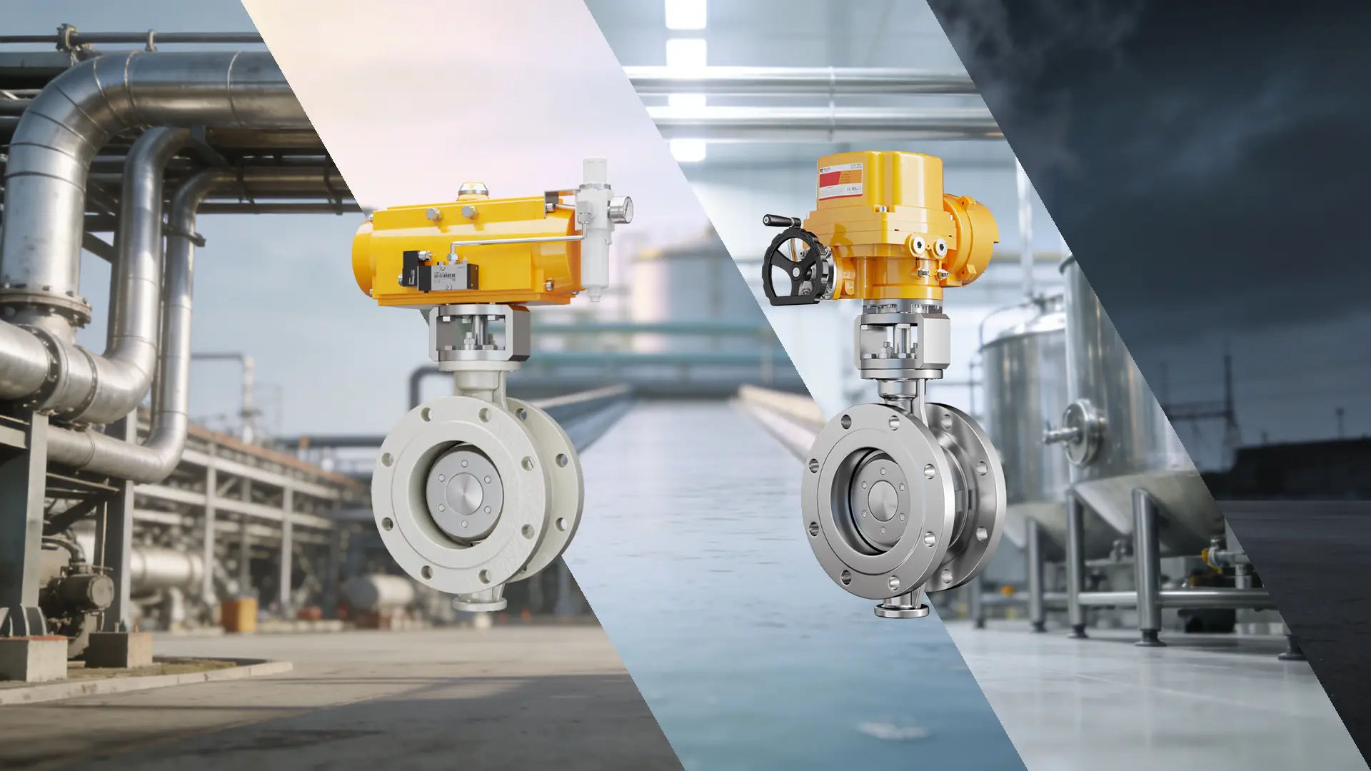 进口蝶阀的工业应用场景