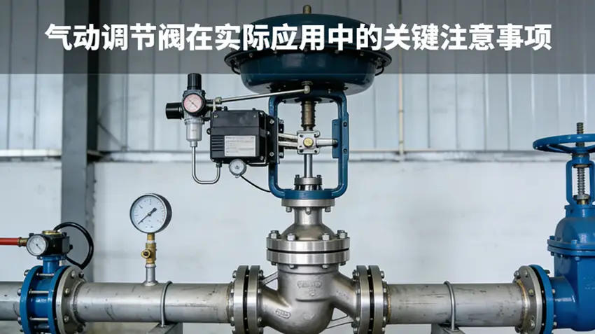 气动调节阀在实际应用中的关键注意事项:从选型到运行的工程控制要点