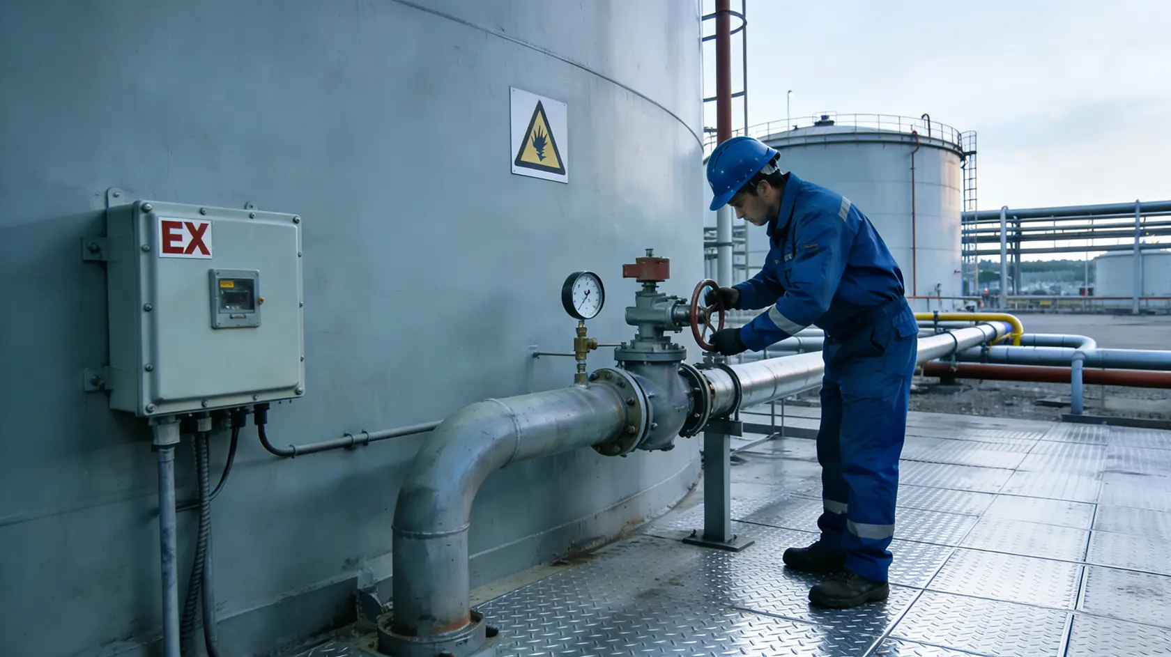 气动调节阀在防爆系统中的可靠性