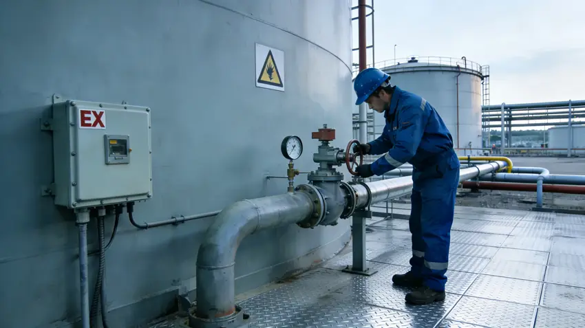 气动调节阀在防爆系统中的可靠性:结构选型、失效机制与工程控制要点