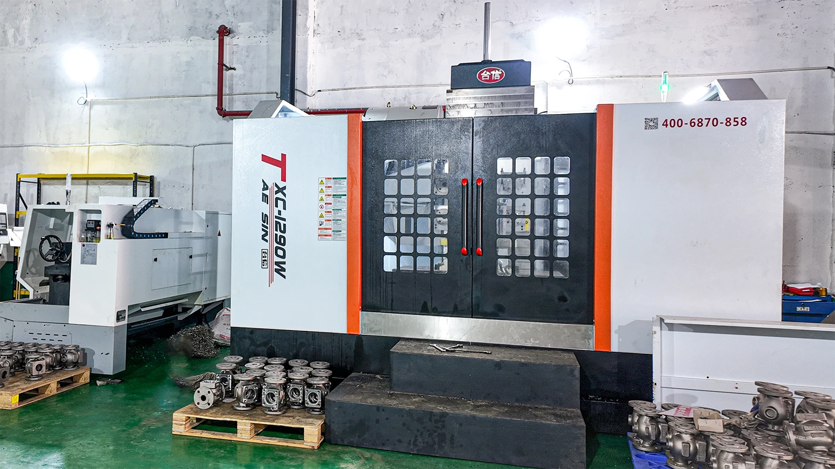 米勒阀门生产车间环境