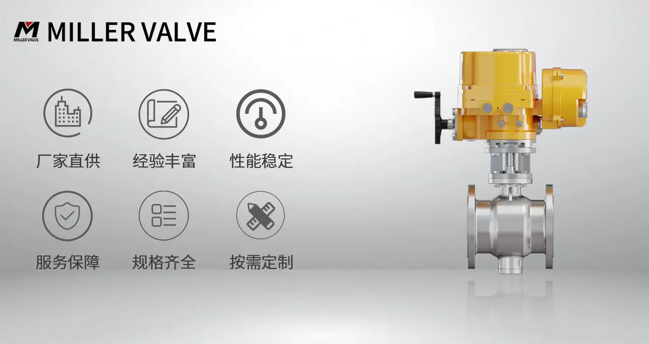 米勒电动偏心半球阀